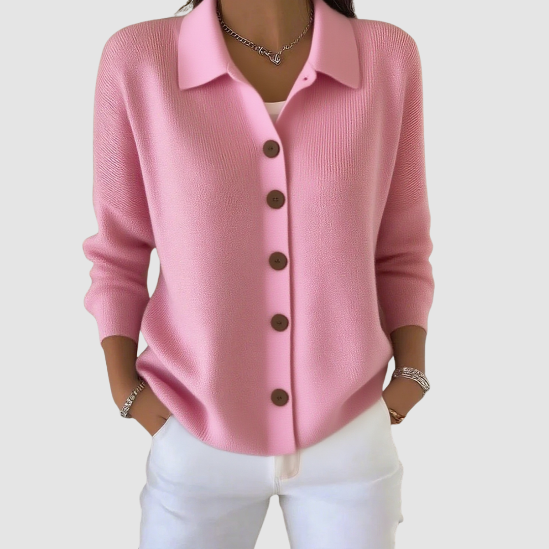 Kerensa | Button-Up Knit Cardigan — image 2