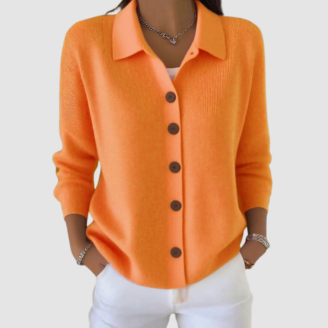 Kerensa | Button-Up Knit Cardigan — image 1