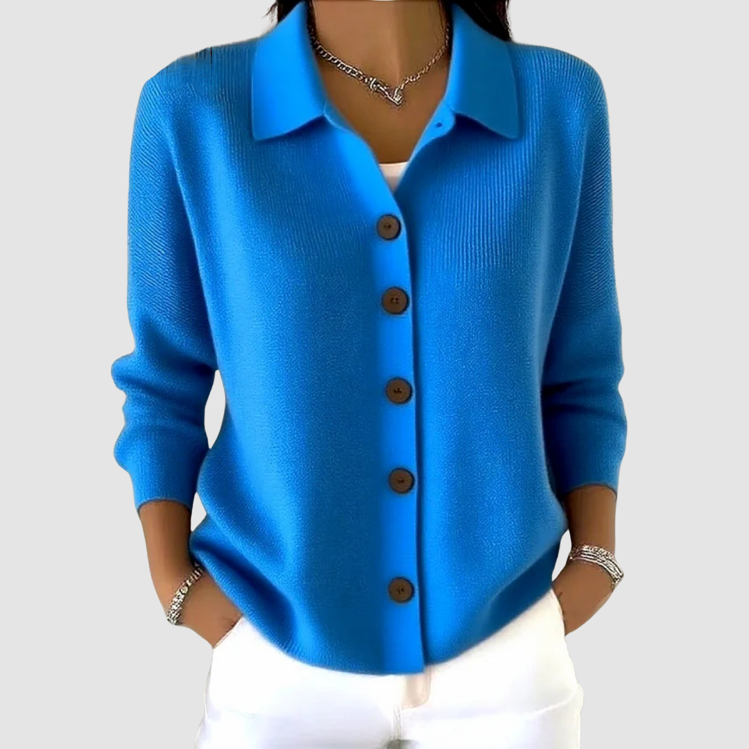 Kerensa | Button-Up Knit Cardigan — image 6
