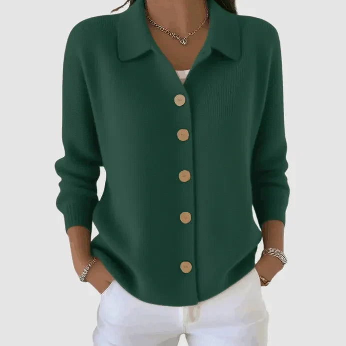 Kerensa | Button-Up Knit Cardigan — image 3