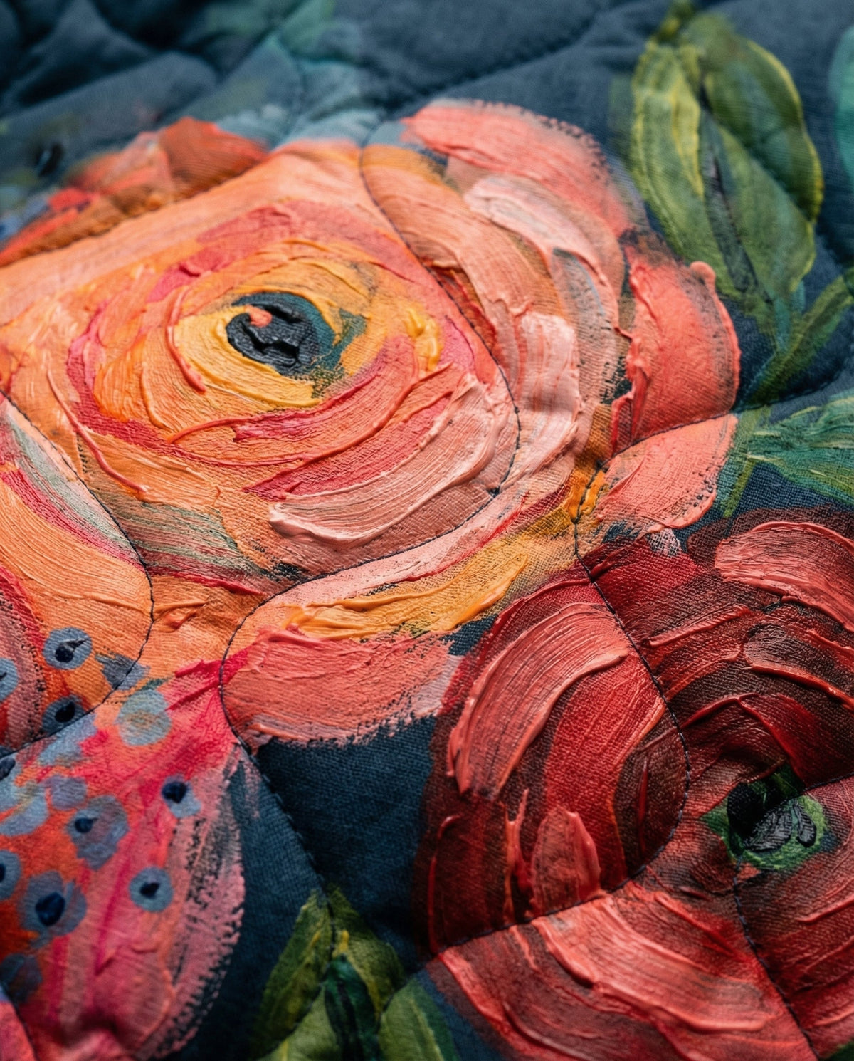 Isla | Vintage Floral Quilted Jacket — image 3